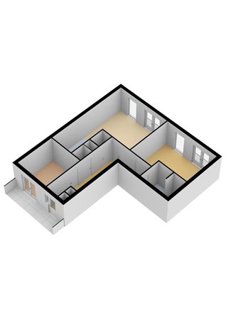 Floorplan - Theo Frenkelhof 110, 1087 KD Amsterdam