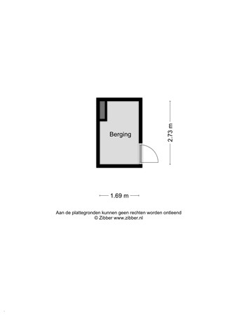 Floorplan - Hobbesteeg 40, 1941 CB Beverwijk