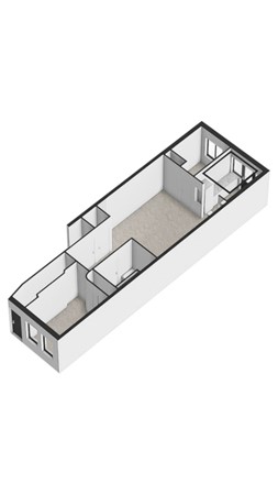 Rozenstraat 41H, 1016 NN Amsterdam - 3D - Begane grond.jpg