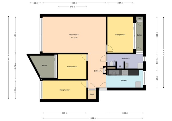 Meander 735, 1181 WN Amstelveen - Meander 735 Amstelveen derde verd 2D.jpg