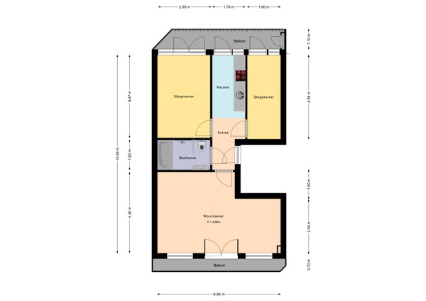 Legmeerplein 5-1, 1058 NJ Amsterdam - 