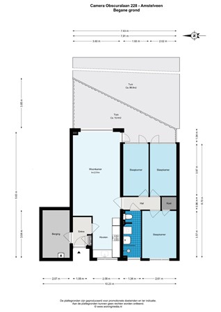 Camera Obscuralaan 228, 1183 KE Amstelveen - Camera Obscuralaan 228 - Amstelveen - Begane_grond - 2D.jpg
