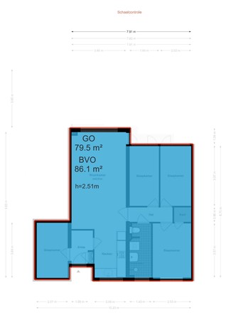 Camera Obscuralaan 228, 1183 KE Amstelveen - Camera Obscuralaan 228 - Amstelveen - NEN plattegrond - 2D.jpg