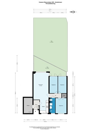 Camera Obscuralaan 228, 1183 KE Amstelveen - Camera Obscuralaan 228 - Amstelveen - Perceeltekening.jpg