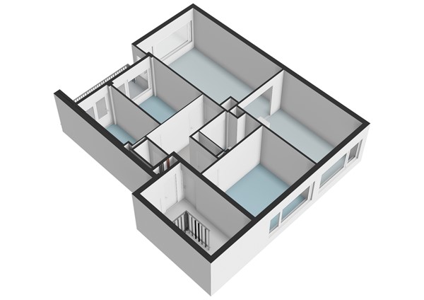 Zuid-Hollandstraat 104-3, 1082 EM Amsterdam - Zuid Hollandstraat 104-3 - Amsterdam - 3e_verdieping - 3D  _1.jpg
