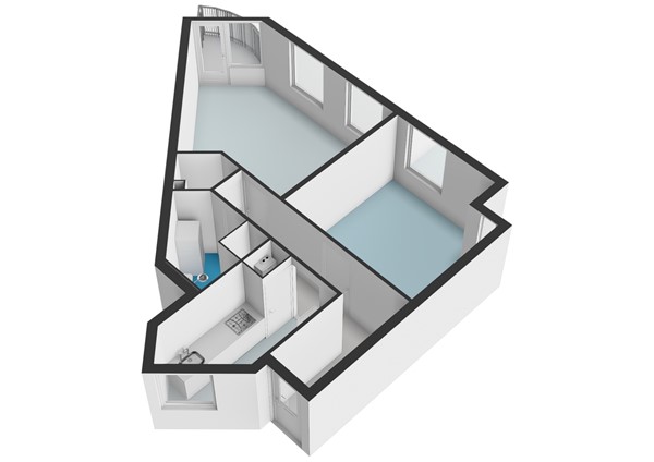 Barcelonaplein 145, 1019 LX Amsterdam - Barcelonaplein 145 - Amsterdam - Appartement - 3D  _2.jpg