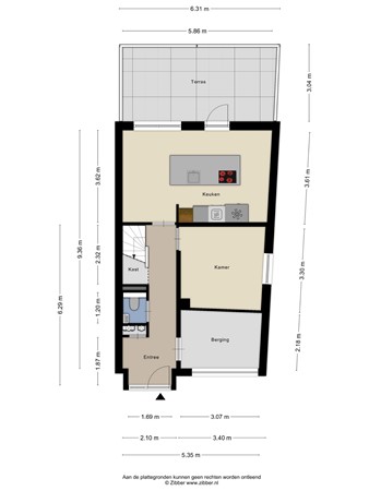 Gele Plomp 2, 3824 WK Amersfoort - 173425717_1553457_gele_begane_grond_first_design_20250530_4b6426.jpg