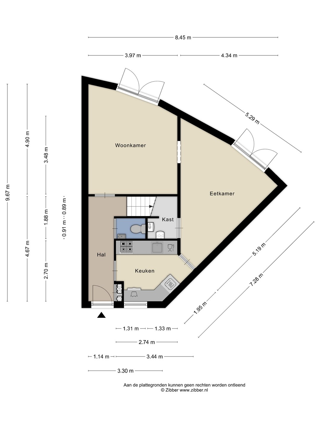 Tussenwoning te koop: Vosweide 65, Apeldoorn