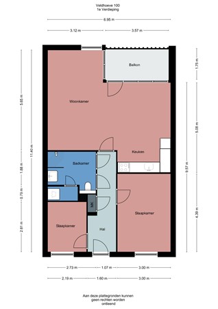 Veldhoeve 100, 3438 LM Nieuwegein - 