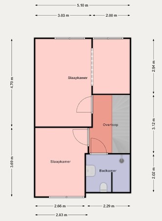 Buitenom 30, 2821 BN Stolwijk - Plattegrond 1e verdieping.JPG