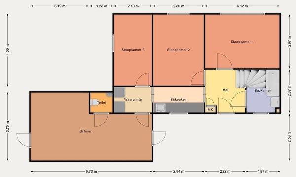 Gijbelandsedijk 52, 2974 BD Brandwijk - Plattegrond begane grond.JPG