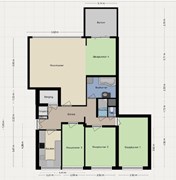 Plattegrond P.J. Oudstraat 144.jpg