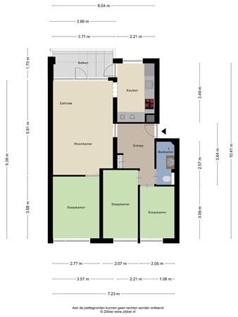 Medium property photo - Admiraal de Ruyterweg 35, 3333 TD Zwijndrecht