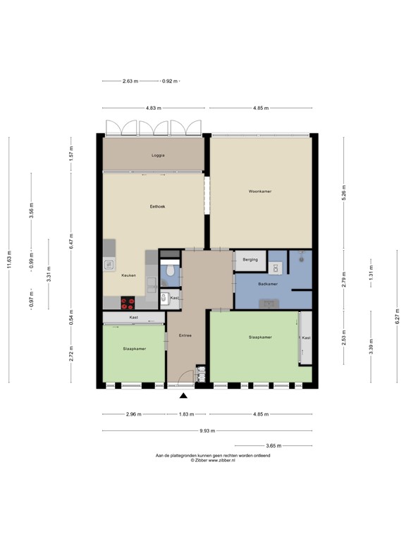 mediumsize floorplan