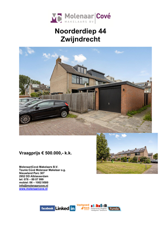 Brochure preview - brochure Noorderdiep 44 Zwijndrecht.pdf