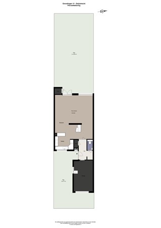 Grevelingen 11, 3332 VA Zwijndrecht - Grevelingen 11 - Zwijndrecht - Perceeltekening.jpg