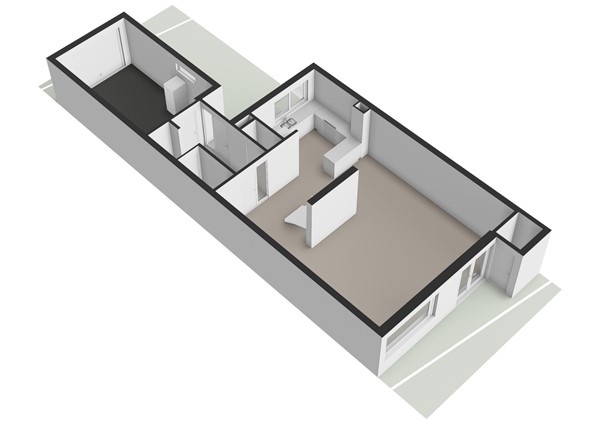 Grevelingen 11, 3332 VA Zwijndrecht - Grevelingen 11 - Zwijndrecht - Begane_grond - 3D  _1.jpg