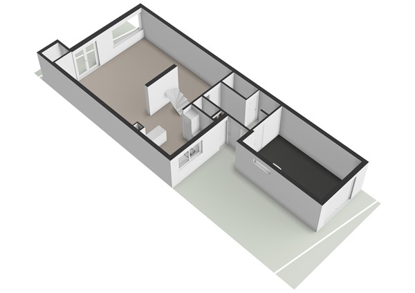 Grevelingen 11, 3332 VA Zwijndrecht - Grevelingen 11 - Zwijndrecht - Begane_grond - 3D  _2.jpg
