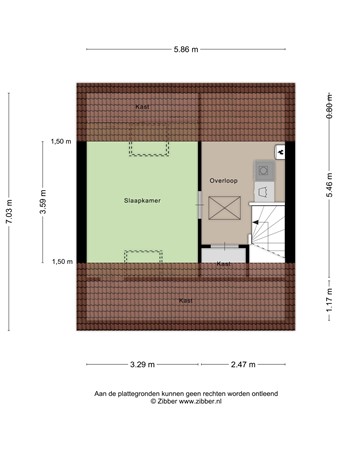 Bastertkamp 3, 8014 EA Zwolle - 417069_2D_Tweede_Verdieping_Bastertkamp_3_Zwolle_03.jpg