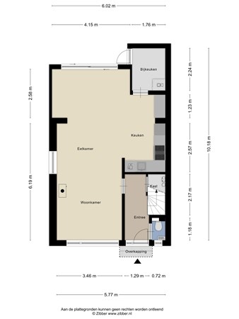 Bilderdijkstraat 1, 8023 BN Zwolle - 435778_2D_Begane_Grond_Bilderdijkstraat_1_Zwolle_01.jpg