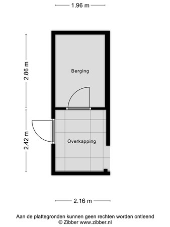 Plattenborgstraat 60, 8043 TS Zwolle - 444496_2D_Berging_Plattenborgstraat_60_Zwolle_04.jpg