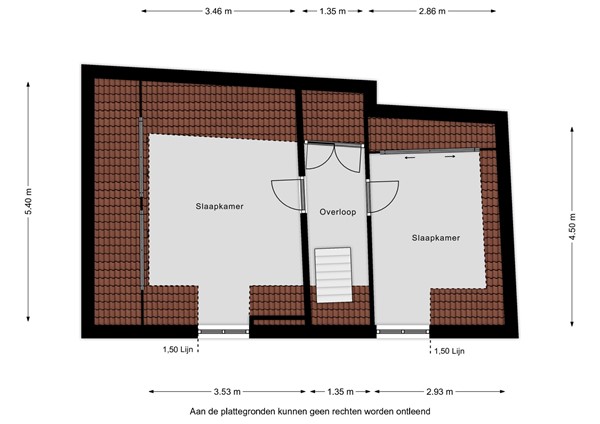 Floorplan - Skilplein 5, 8734 GW Easterein