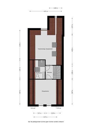 Floorplan - Noorderhaven 11, 8861 AJ Harlingen