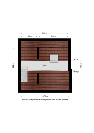 Floorplan - Pieter Jelles Troelstrastraat 9, 8862 AM Harlingen
