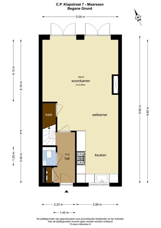 C.P. Klapstraat, 3604 DG Maarssen - 