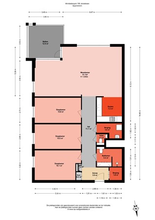 Wimbledonpark 199, 1185 XJ Amstelveen - 