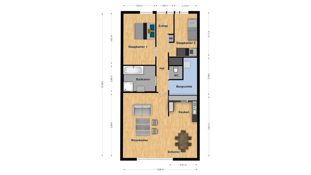 mediumsize floorplan