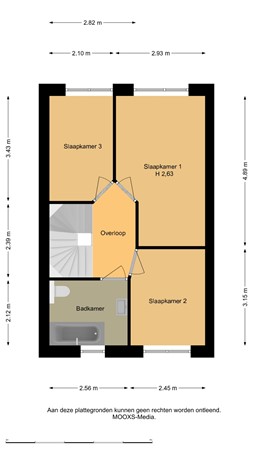 Floorplan - Palmhout 6, 2994 HL Barendrecht