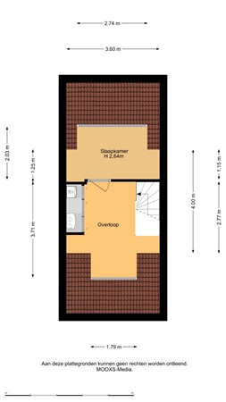 Floorplan - Watermunt 23, 3344 BE Hendrik-Ido-Ambacht
