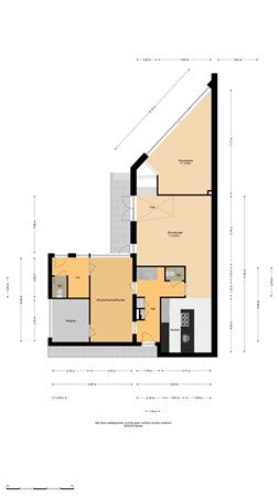 Floorplan - Zoommeer 3, 2993 PS Barendrecht