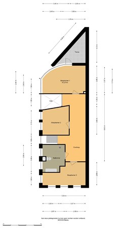 Floorplan - Zoommeer 3, 2993 PS Barendrecht