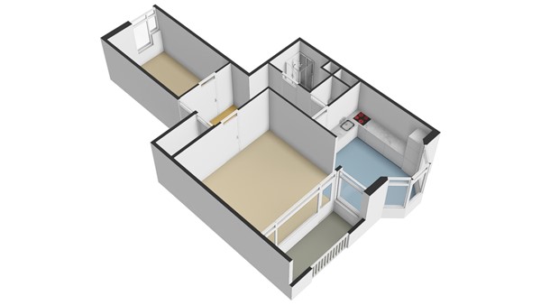 Floorplan - Jufferkade 49, 3011 VW Rotterdam