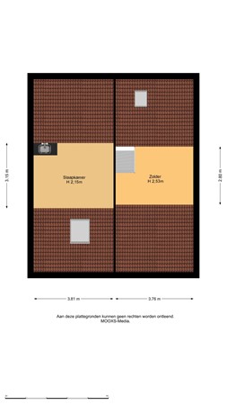 Floorplan - Zestienhovensekade 148, 3043 KV Rotterdam