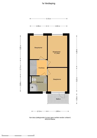 Floorplan - Serenadelaan 3, 2992 GE Barendrecht