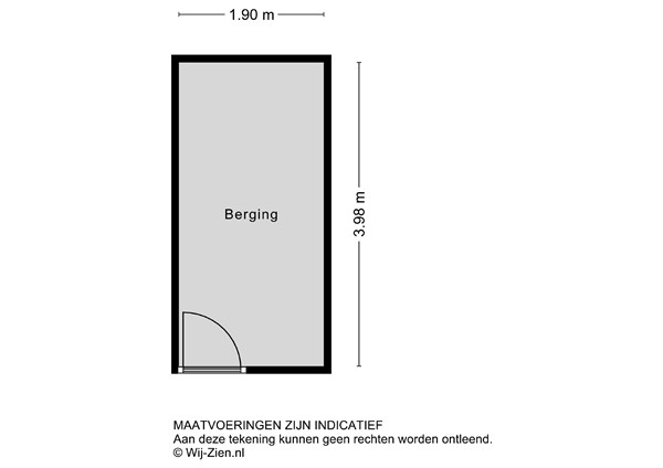 Floorplan - Veeartsweg 49, 3117 ZZ Schiedam