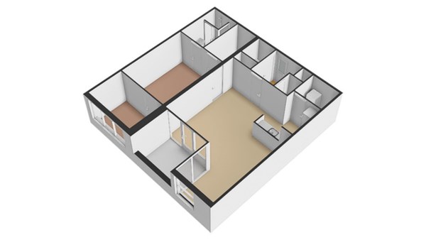 Floorplan - Avenue Carnisse 193, 2993 MD Barendrecht