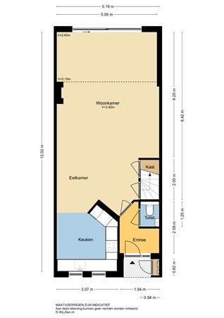 Floorplan - Gaardermeesterweg 30, 3077 GT Rotterdam