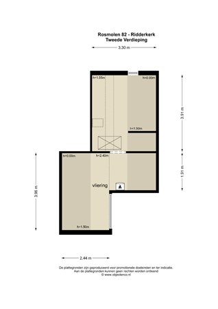 Floorplan - Rosmolen 82, 2986 ED Ridderkerk