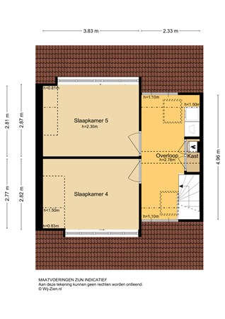 Floorplan - Ghijseland 163, 3161 VL Rhoon