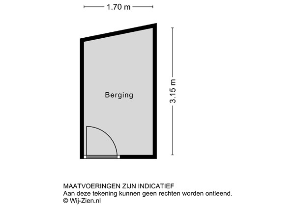 Floorplan - Plein 1953 209, 3086 EM Rotterdam