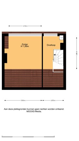 Floorplan - D. De Haanstraat 11, 3161 XA Rhoon