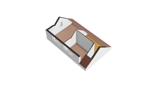 Floorplan - Zuidendijk 475, 3328 LE Dordrecht