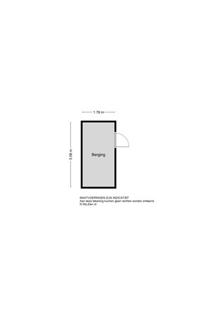 Floorplan - Brederostraat 32, 3131 WC Vlaardingen