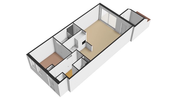 Floorplan - Sweelincklaan 15, 3161 RP Rhoon