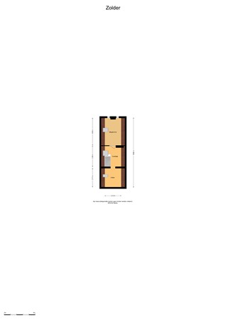 Floorplan - Voordijk 497, 2993 BE Barendrecht