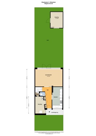 Floorplan - Klaarkamp 6, 3085 ST Rotterdam